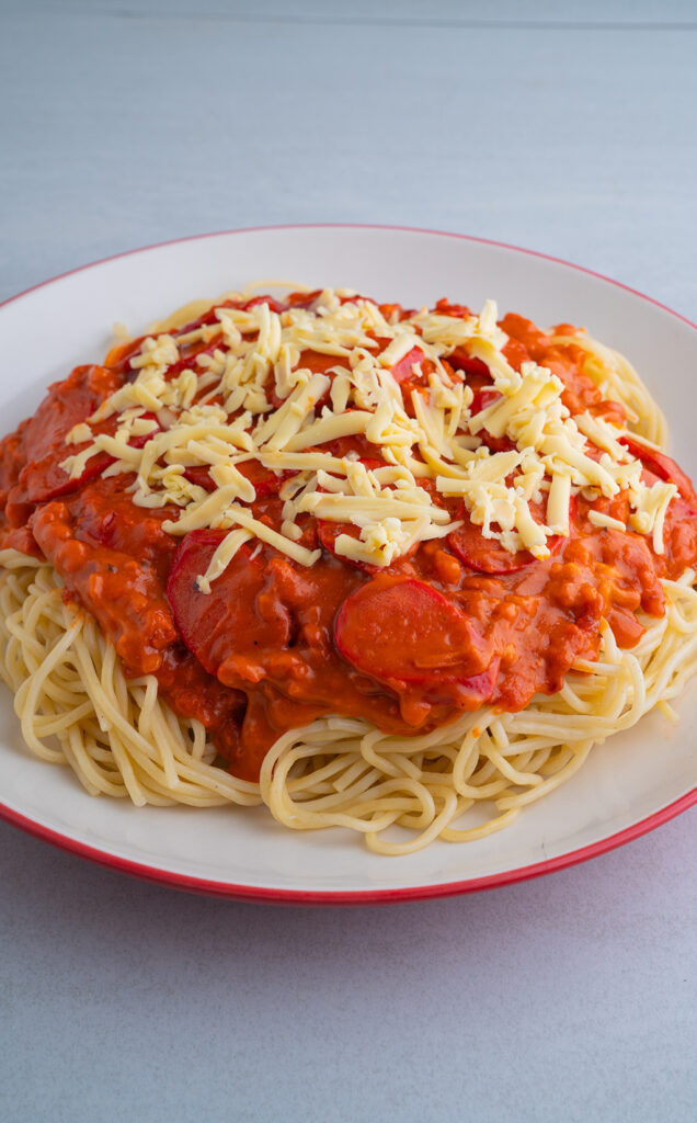 Pinoy Style Spaghetti Simpol