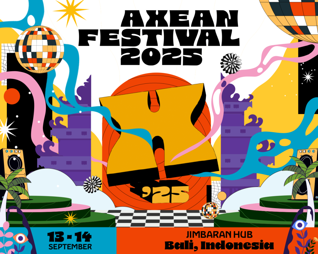 poster AXEAN '25 - horizontal AXEAN Festival 2025 | Sept 13–14 | Jimbaran Hub, Bali