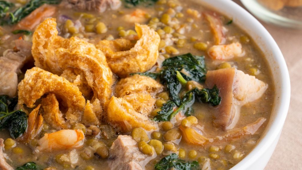 Creamy, savory, and nutrient-packed—this Filipino monggo recipe is best enjoyed with rice and crispy fried galunggong.