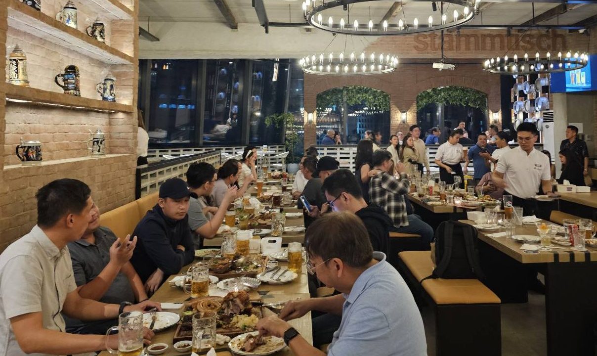 Prost from Ortigas! Step inside this German-style bierhaus at The Podium, where the beer is cold, the pretzels are warm, and every dish tastes like Oktoberfest.