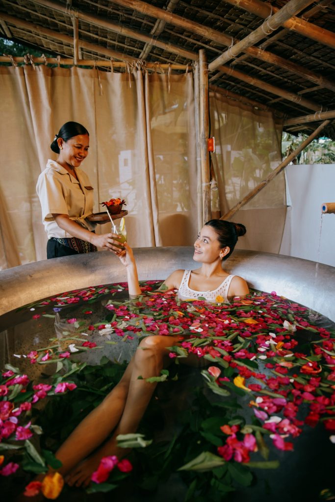 Oceanfront villa at Nawa Wellness in Calatagan, a secluded honeymoon retreat near Manila.