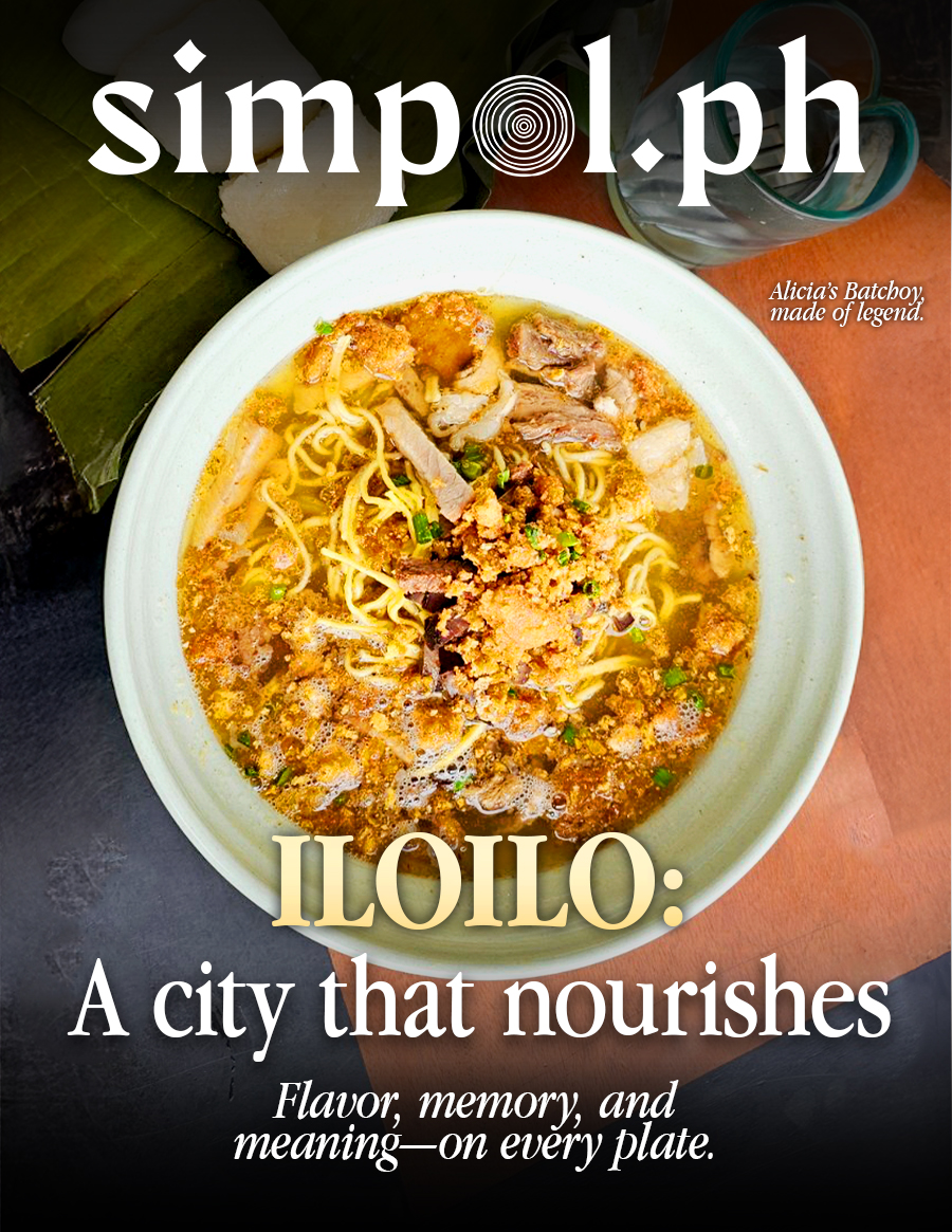 A warm bowl of molo soup on a wooden table, representing the culinary heritage. Iloilo UNESCO Gastronomy City chefs and food community celebrated in 2023