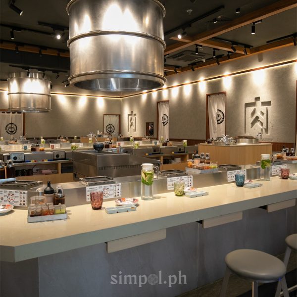 Cross-section of premium marbled wagyu beef used for Japanese hamburger steak Manila.