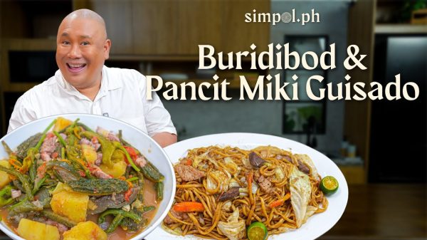 Buridibod & Pansit Miki Guisado