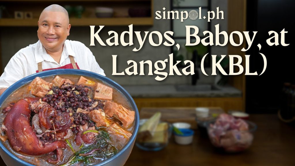 Kadyos Baboy at Langka