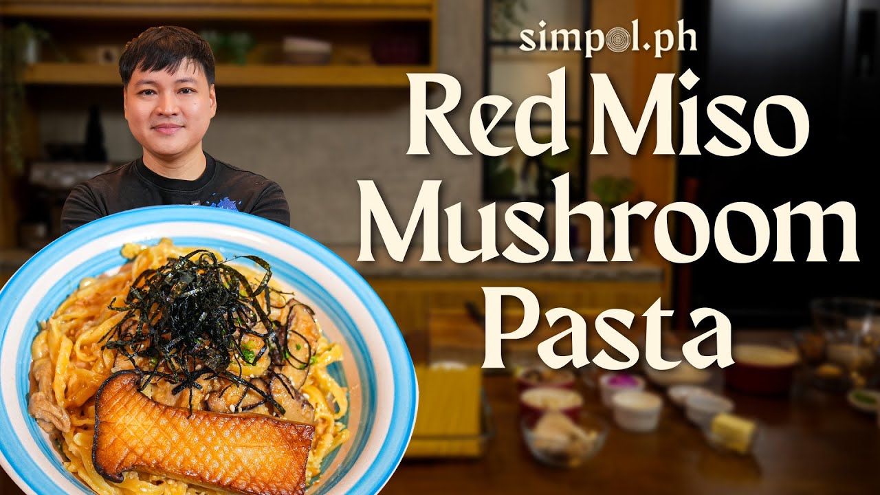 Red Miso Mushroom Pasta Recipe