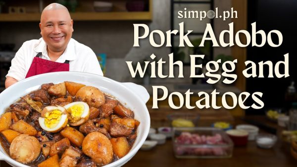 Pork Adobo with Eggs and Potatoes