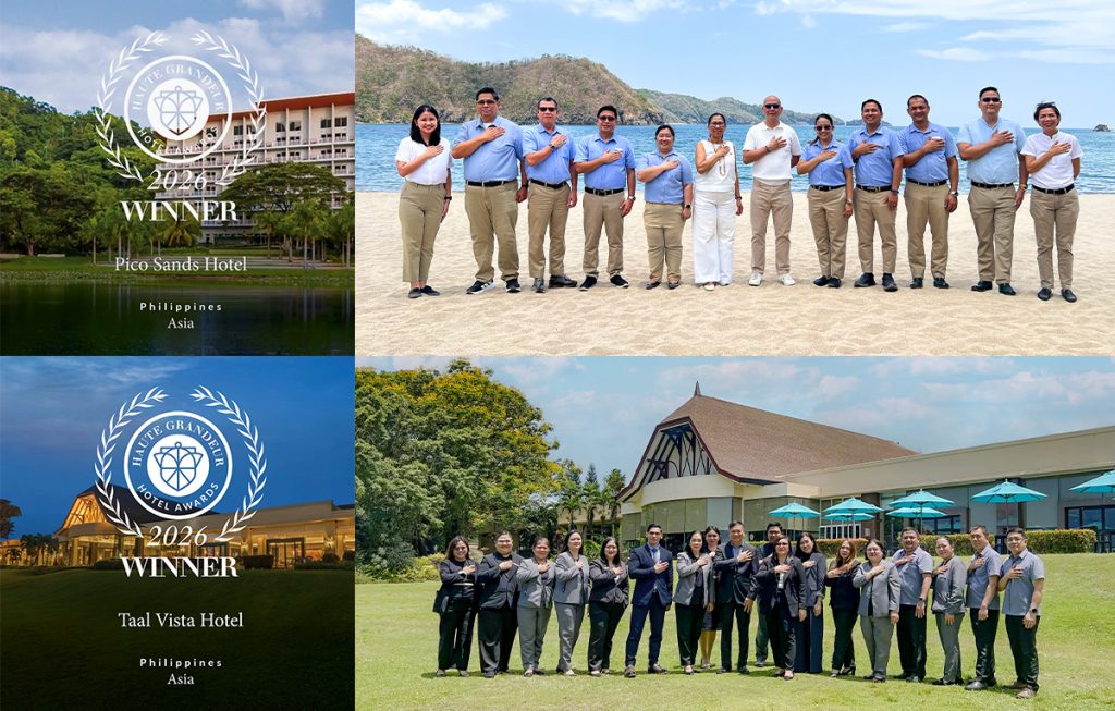 The landscape beauty of Taal Vista and Pico Sands Hotel that bagged the Haute Grandeur Global Awards 2026