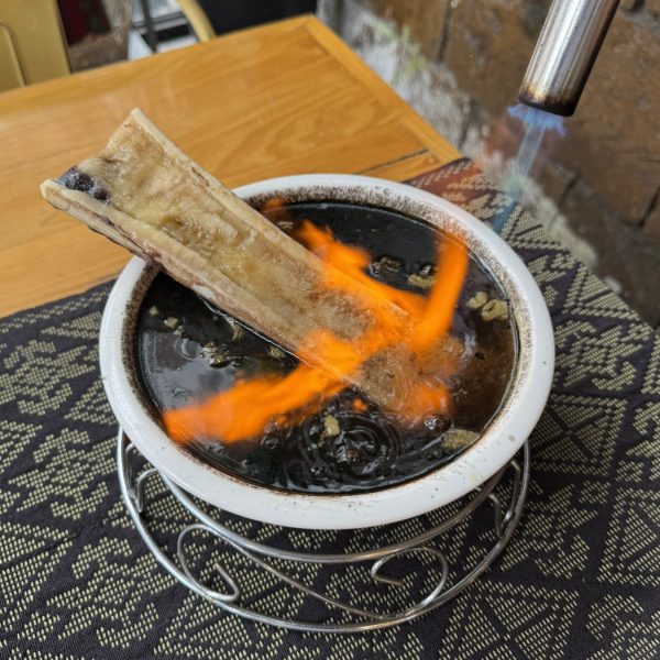 This is Tiyula Itum—our bold black beef soup, simmered with toasted coconut, spices, and centuries of Southern tradition. Smoky, soulful, unforgettable. Mindanao's Tausug Food In Manila.